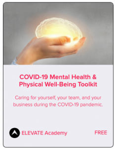 Covid19 Mental Health & Physical Well Being Toolkit