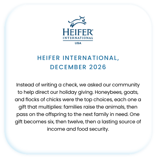 HEIFER INTERNATIONAL